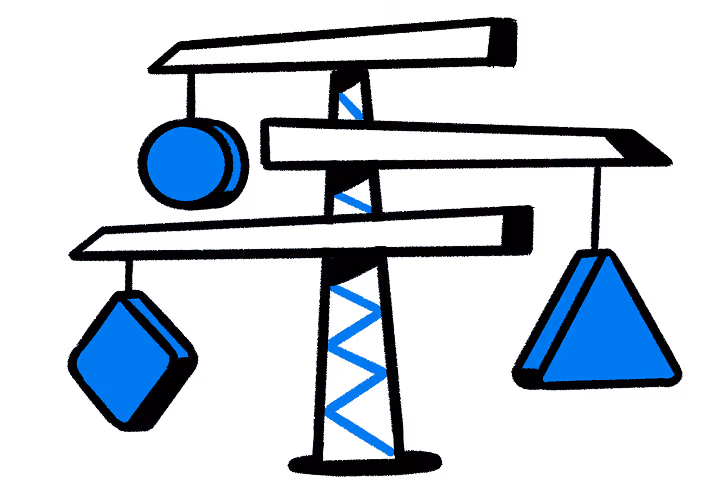 Illustration d’échafaudage
