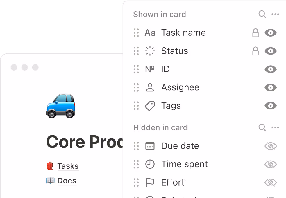 Personnalisation des propriétés de base de données