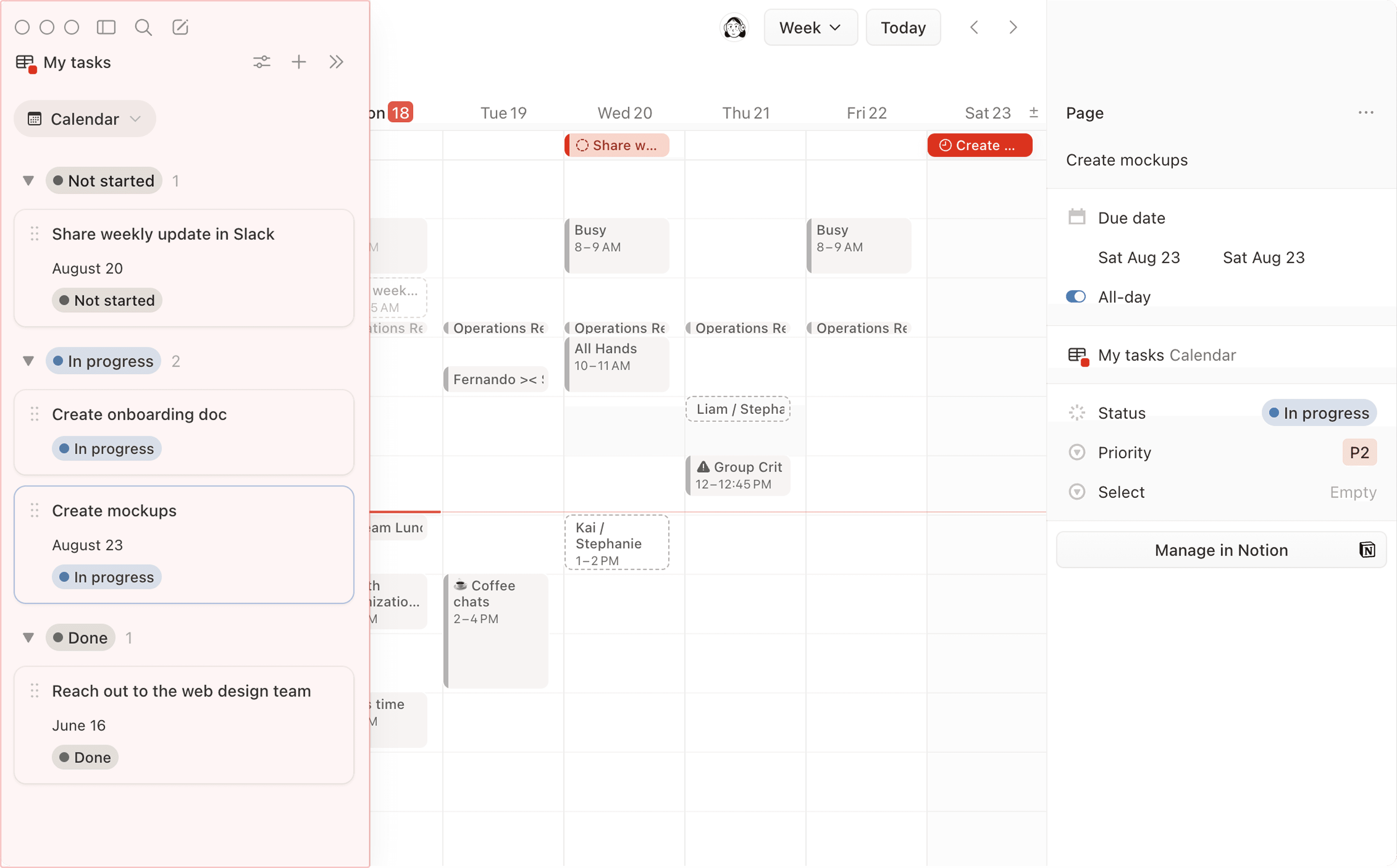 aide : panneau de liste