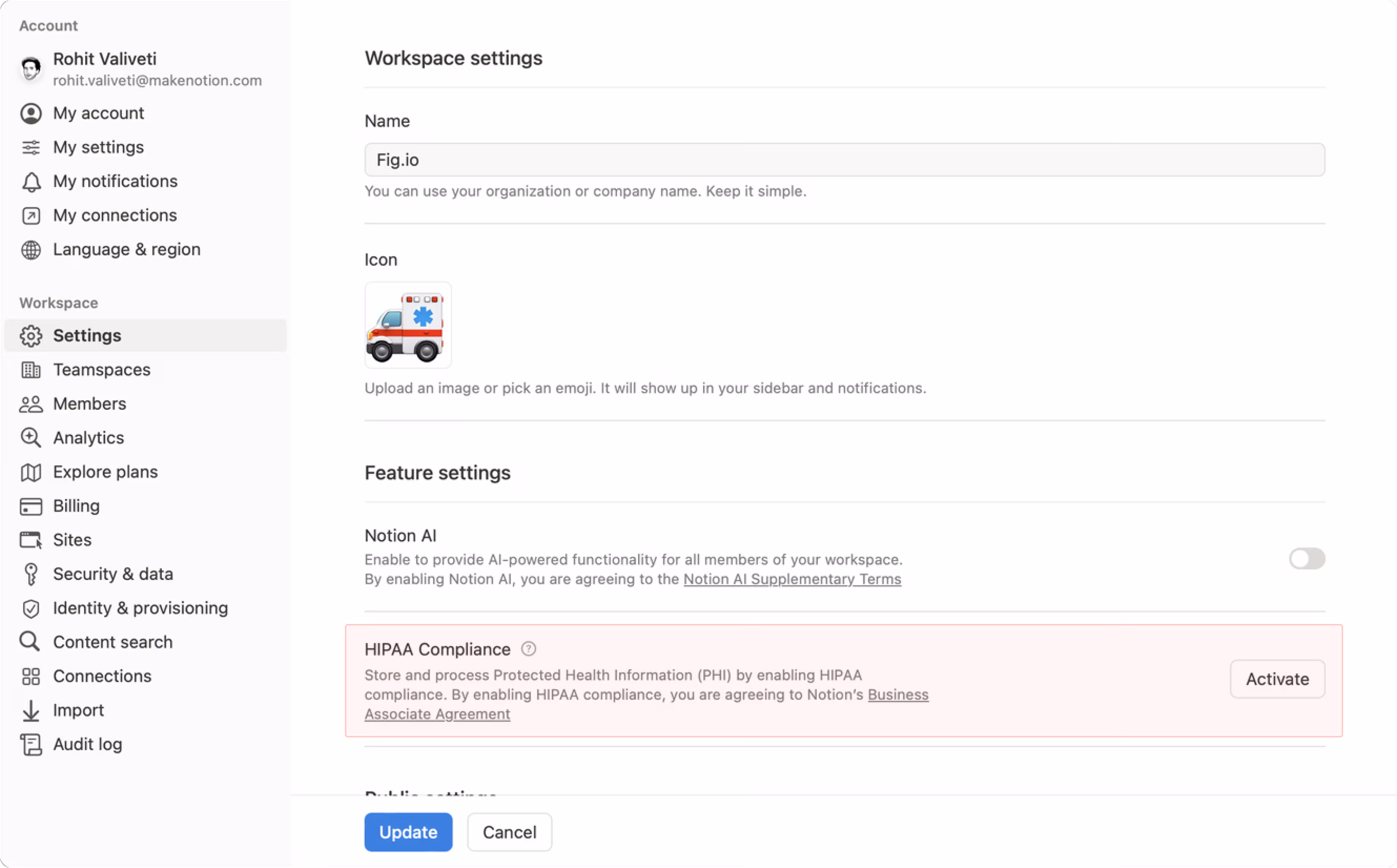 Aide : assurer la conformité à la loi HIPAA