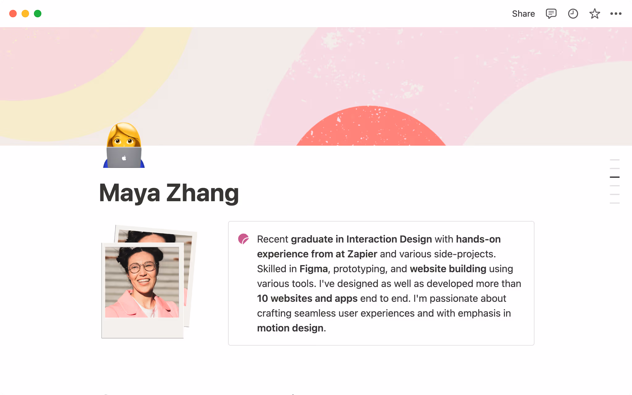 Publiez en quelques clics.