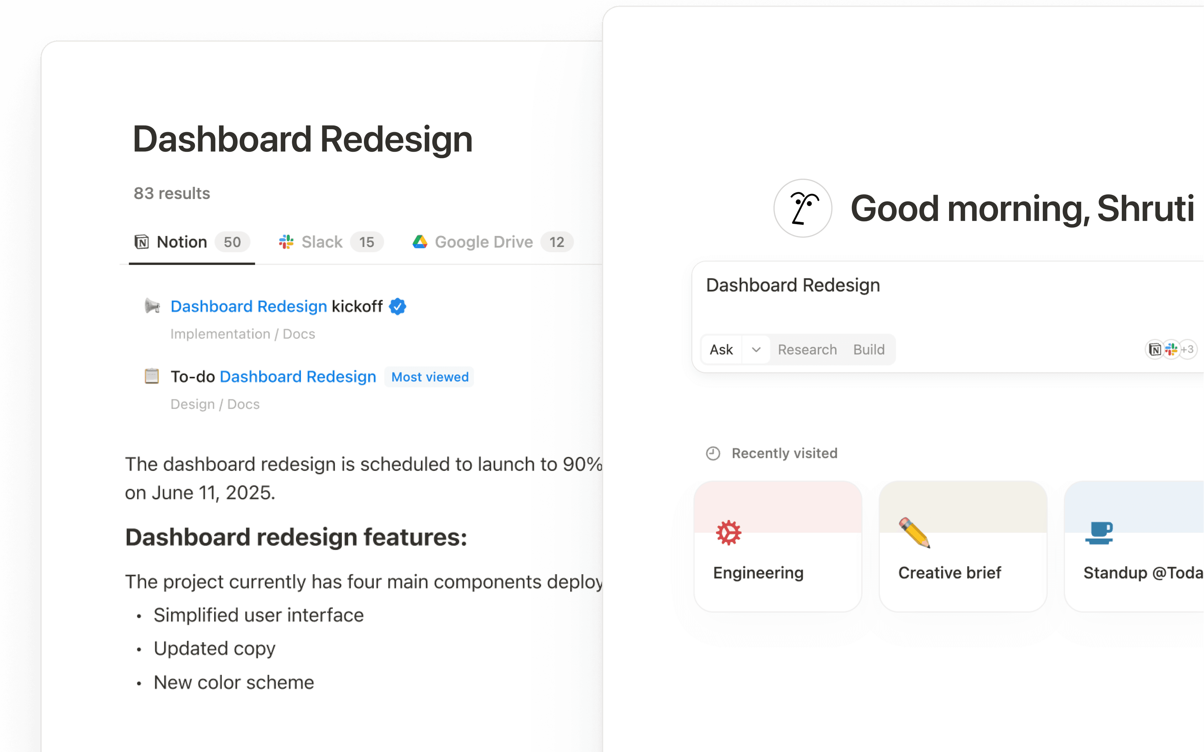 Recherche Enterprise